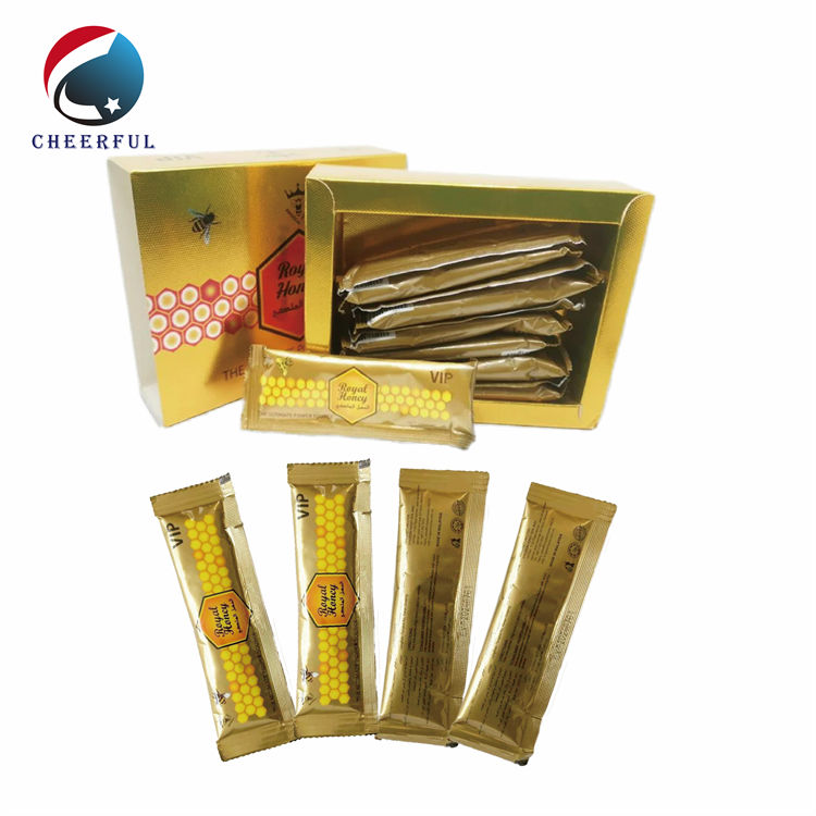 Gold VIP Royal Honey For Man 12 Sachets Packed Malaysia Honey