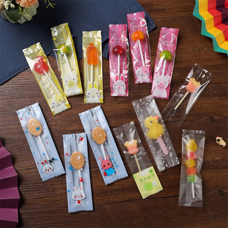 Customized Lollipop Packaging Bags Wholesale Lollipop Wrapper Lollipop Sachets
