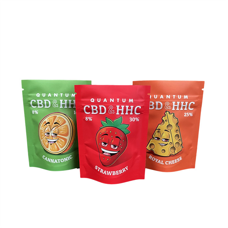Gummy Bear Bags Customized Mylar Bags Smell Proof Edible Packaging