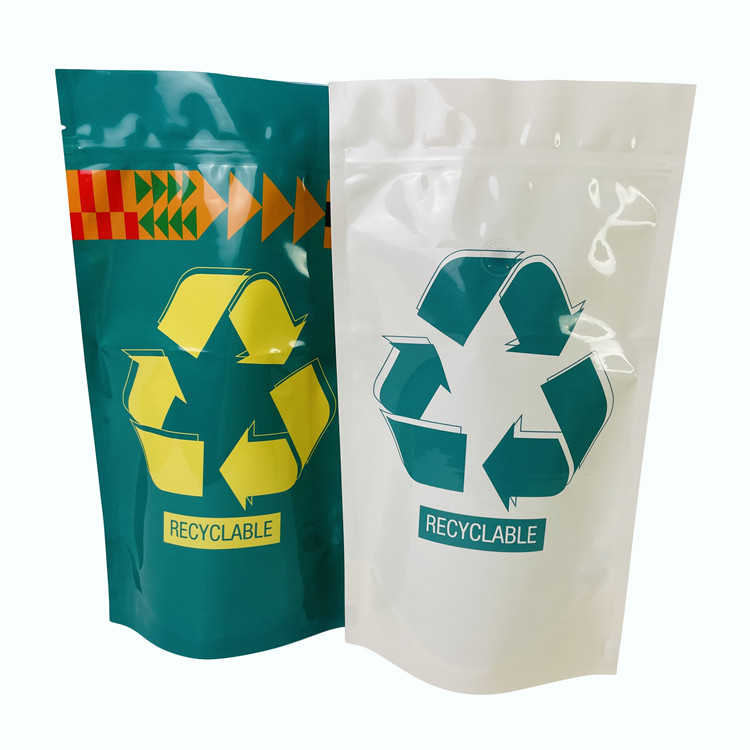 Custom Printed Recyclable Food Packaging Bags For Frozen Food Packaging
