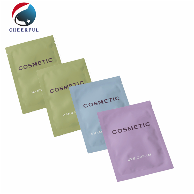 cosmetic sample sachet 