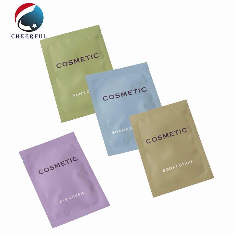 cosmetic sample sachet 