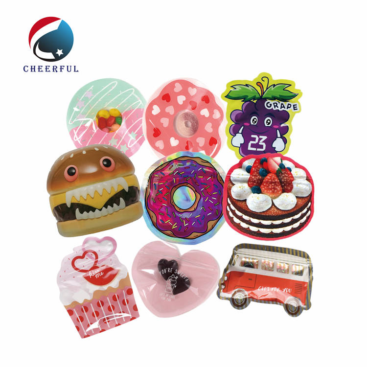 Round Holographic Mylar Bags