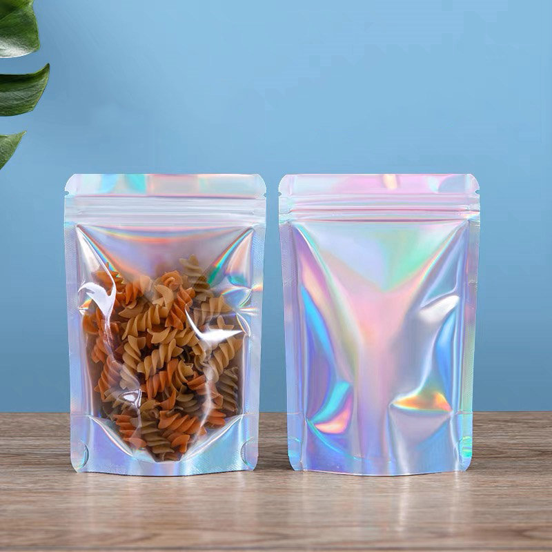 Holographic foil bags