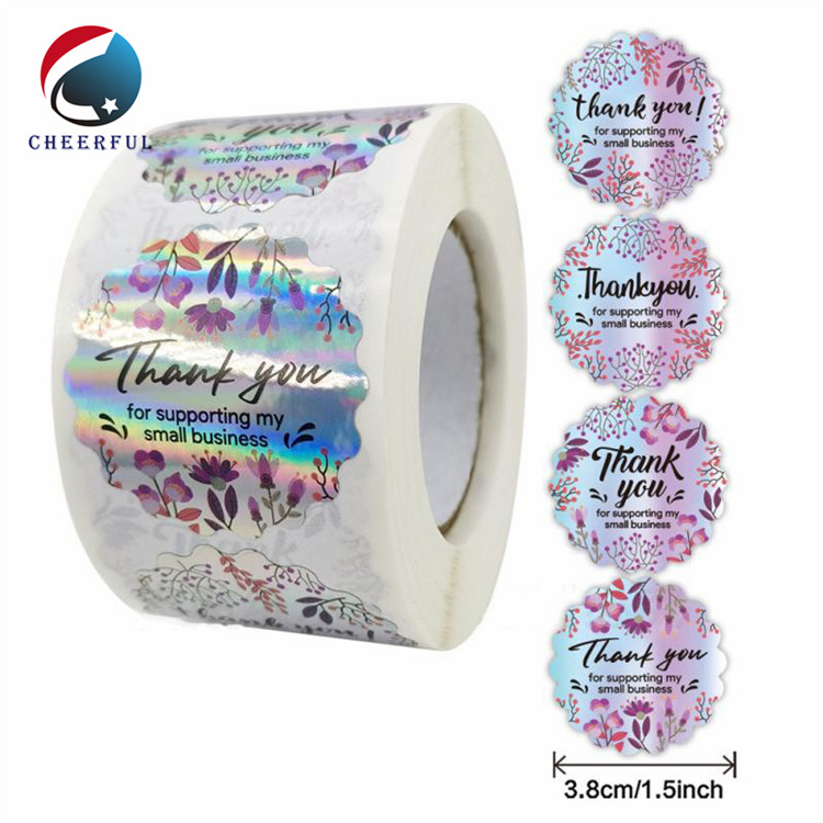 1 Inch Holographic Sticker