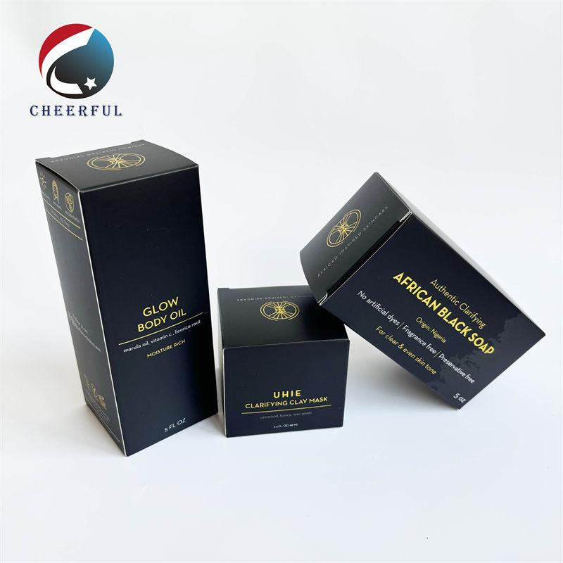 paper box for bottle packaging 