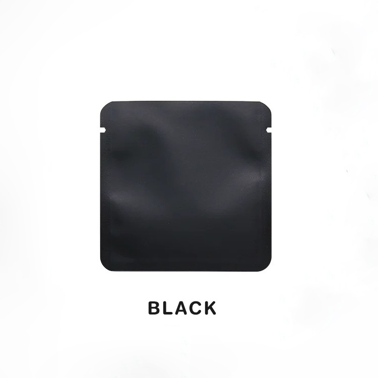 Matte Black Flat Pouch