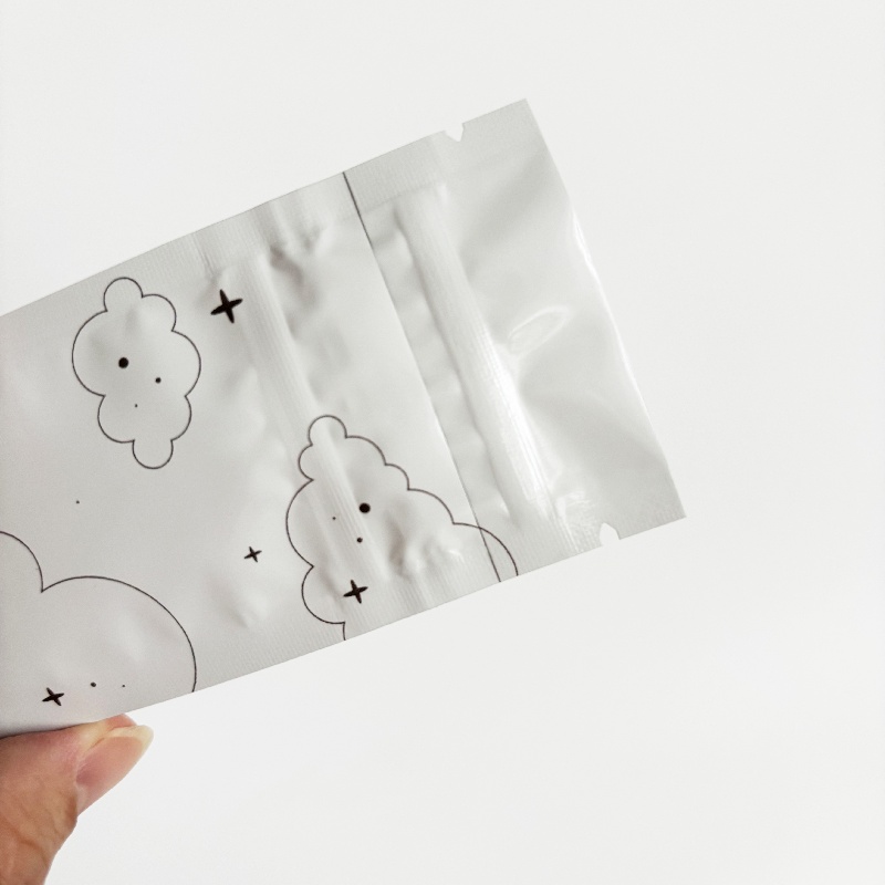 Child Resistant Black Disposable Mylar bag