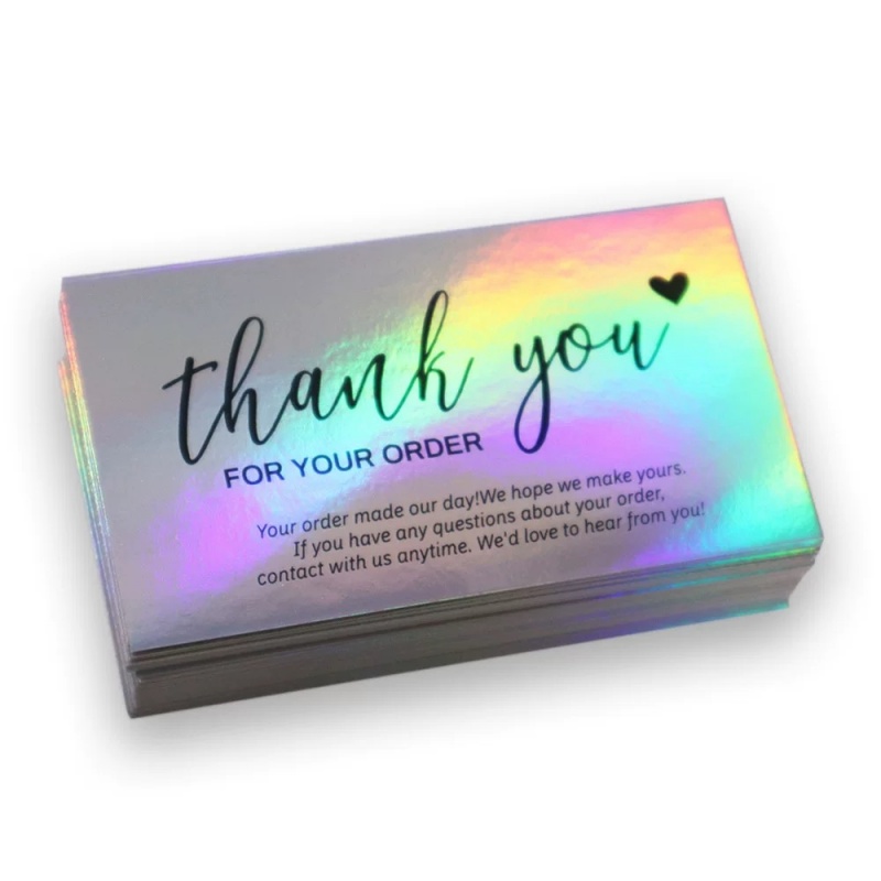 Thank You Paper Cards