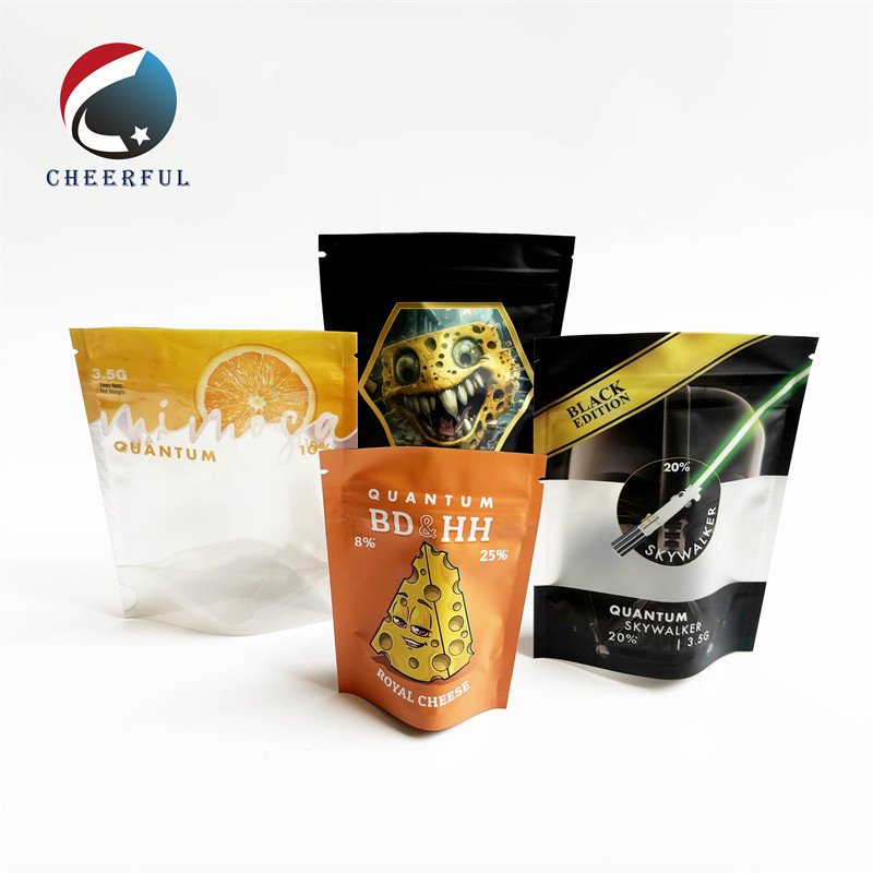 1/8oz stand up flower pouch 