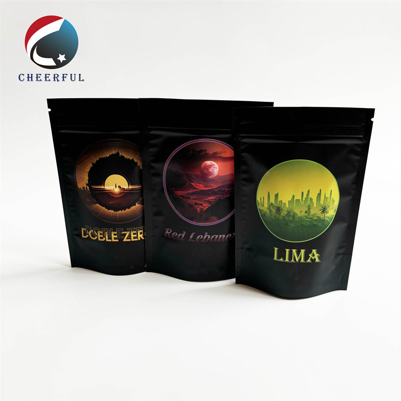 1/8oz stand up flower pouch 
