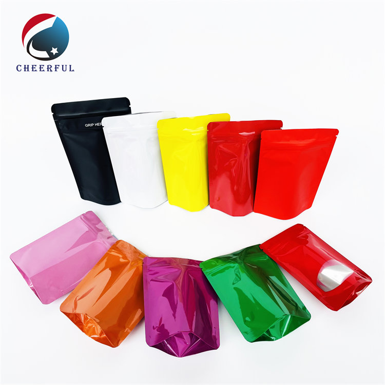 Smell proof zipper bags 