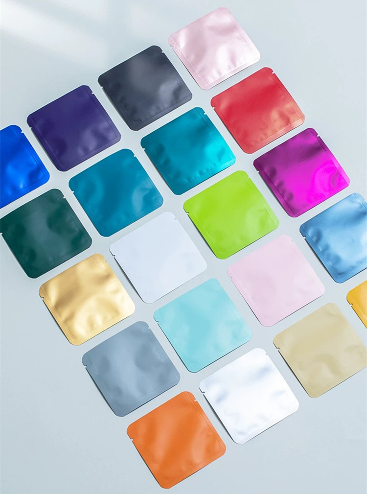 top open aluminum foil pouch 