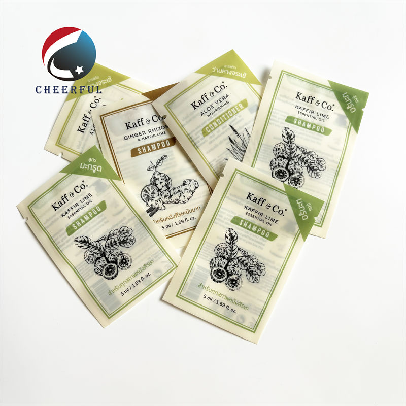 Heat Sealable Travel Shampoo Sachet