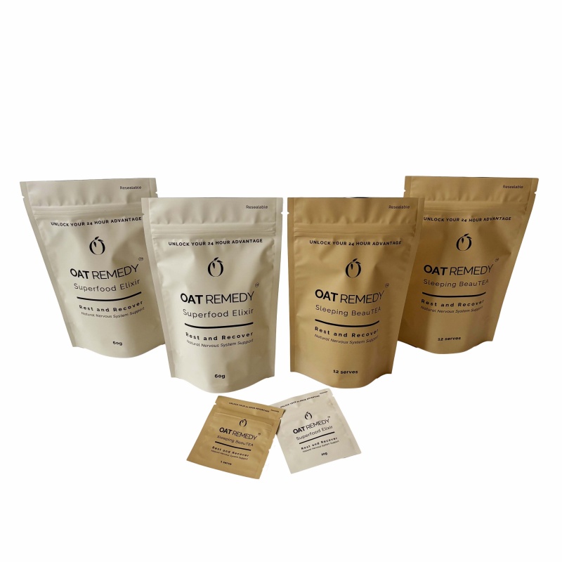 Aluminum Foil Ziplock Stand Up Pouch For Food