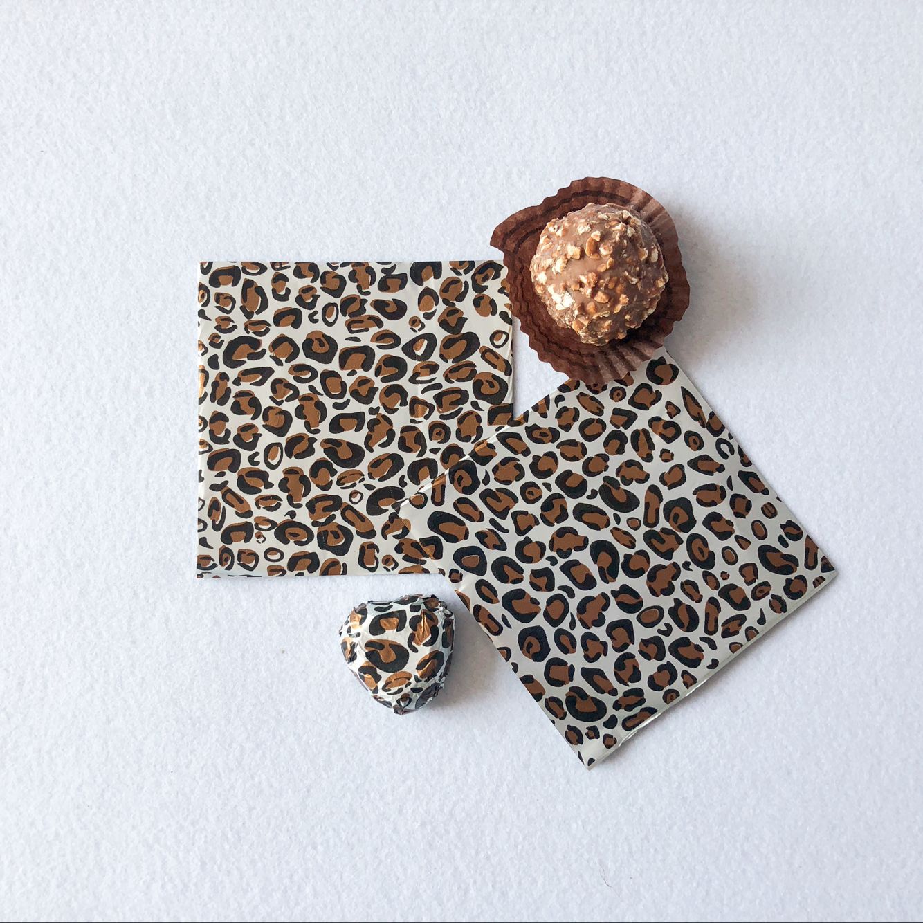 10x10cm Chocolate Bar Packaging Foil