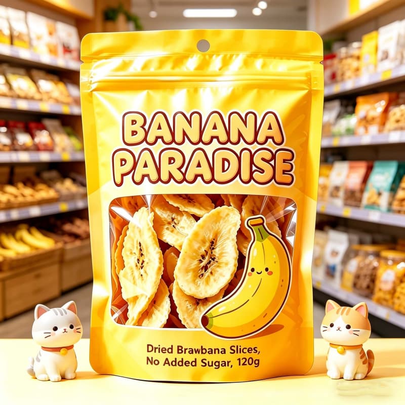 Packaging Bags for Banana Chips