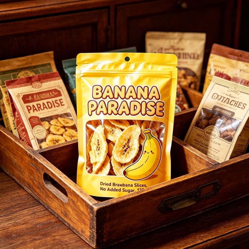 Stand Up Zipper Pouch For Food