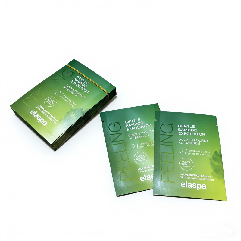 cosmetic pouch cream packaging sample pouch