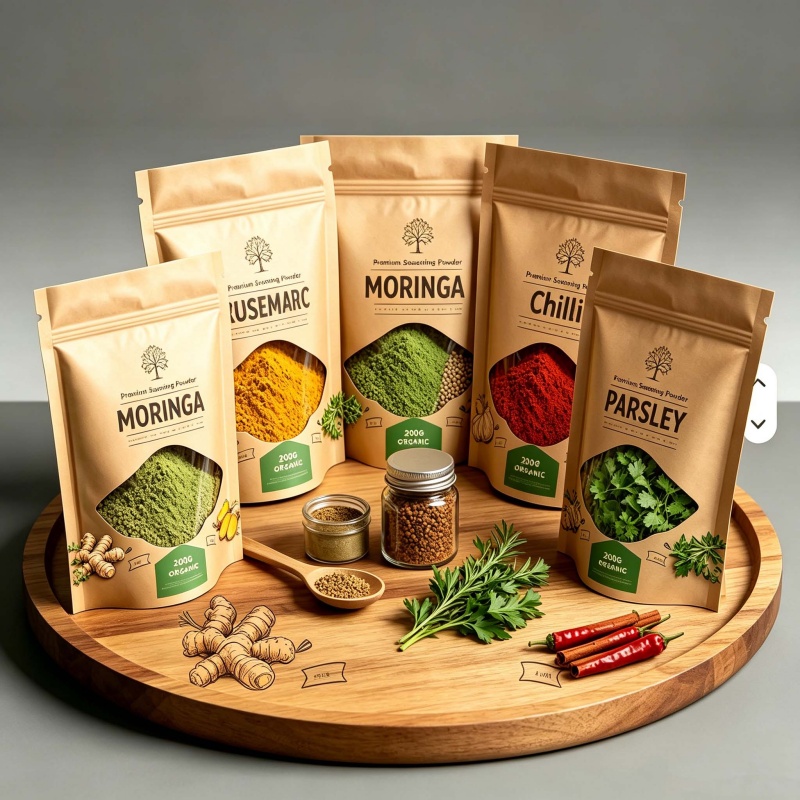 Seasoning Packaging Bag Plastic Pouch for Seasoning