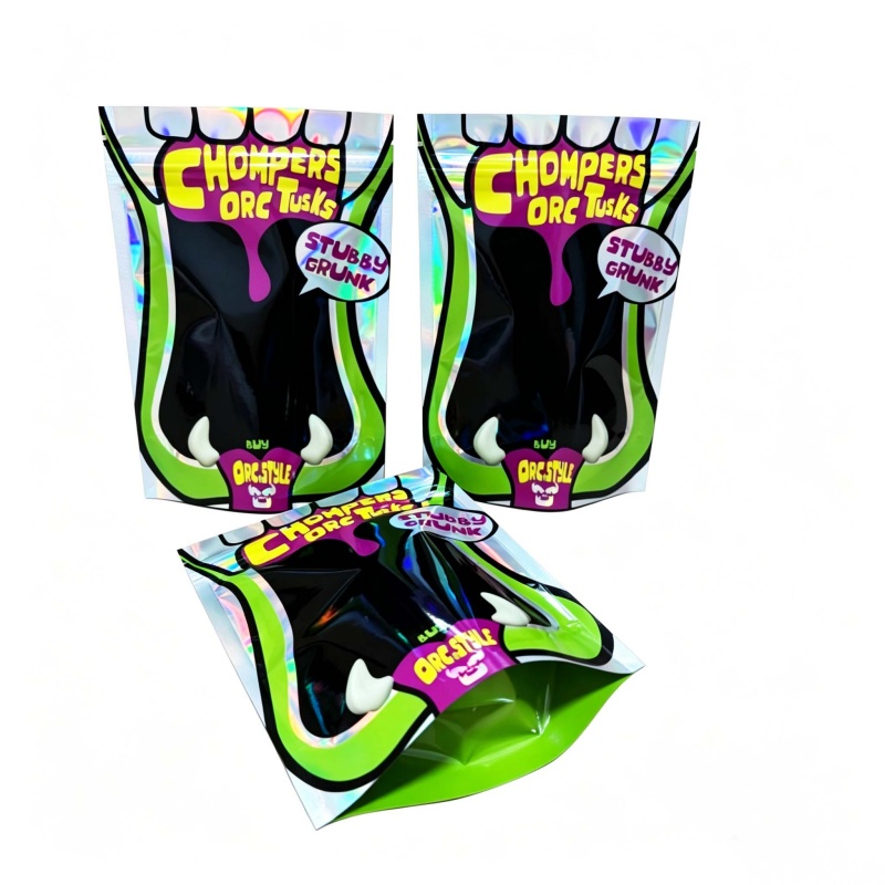 Gummy Candy Bags Dry Flower Packaging Pouch
